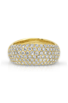 Celeste Diamond Wave Ring