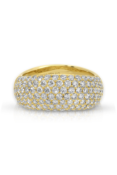 Celeste Diamond Wave Ring
