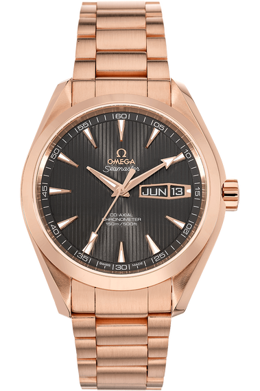 Seamaster Aqua Terra Annual Calendar Rose Gold Automatic