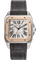 Santos 100 Rose Gold and Stainless Steel Automatic