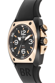 BR02 Rose Gold and DLC Stainless Steel Automatic