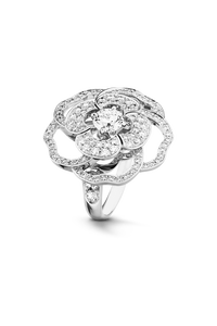 BOUTON DE CAMÉLIA RING