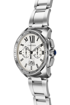Calibre de Cartier Chronograph Stainless Steel Automatic