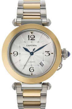 Pasha Yellow Gold and Stainless Steel Automatic