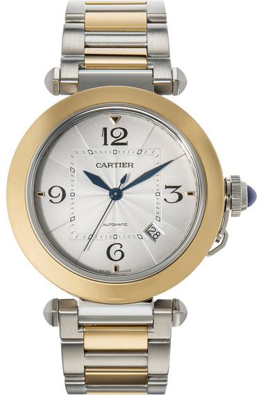 Pasha Yellow Gold and Stainless Steel Automatic