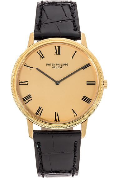 Calatrava Reference 3590 Circa 1980s Yellow Gold Automatic