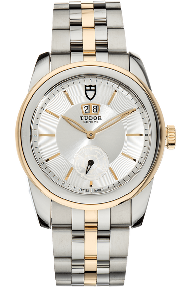 Glamour Double Date Yellow Gold and Stainless Steel Automatic