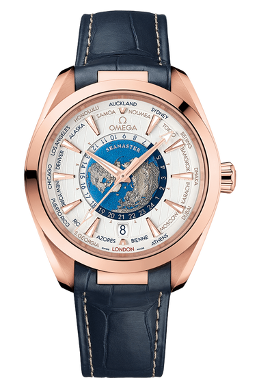 Seamaster Aqua Terra 150M Co-Axial Master Chronometer GMT Worldtimer 43 MM