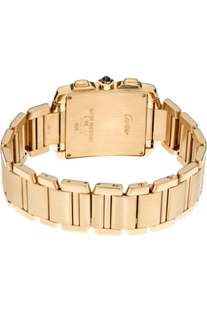 Tank Francaise Chronograph Yellow Gold Quartz