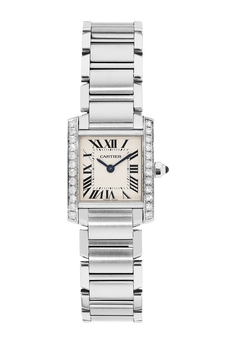 Tank Francaise Stainless Steel Quartz