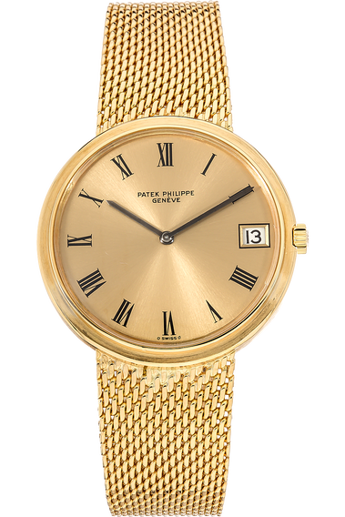 Calatrava Reference 3593 Circa 1970s Yellow Gold Automatic