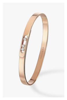 Move Noa PM Bangle in Pink Gold Size XXL