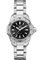 Aquaracer Quartz Ladies Black Steel Watch
