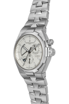 Overseas Dual Time Stainless Steel Automatic