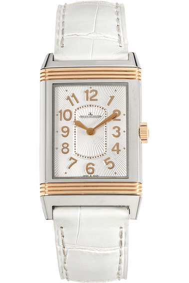 Grande Reverso Lady Ultra Thin Rose Gold and Stainless Steel Quartz