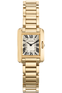 Tank Anglaise Yellow Gold Quartz