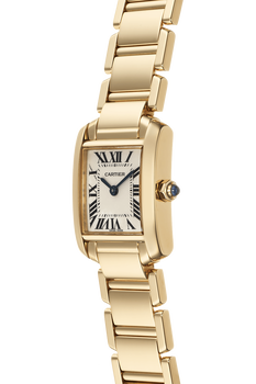 Tank Francaise Yellow Gold Quartz