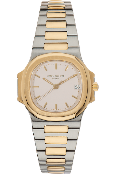 Nautilus Reference 3800 Yellow Gold and Stainless Steel Automatic