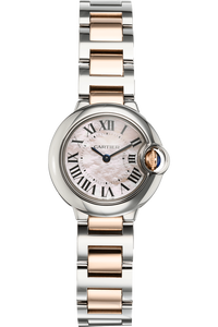 Ballon Bleu Rose Gold and Stainless Steel Quartz