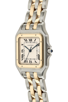 Panthere Yellow Gold and Stainless Steel Automatic
