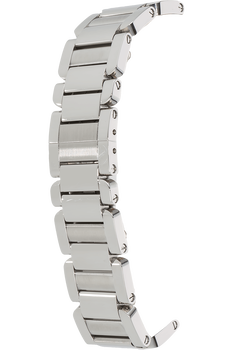 Tank Anglaise Rose Gold and Stainless Steel Quartz