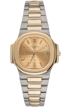 Nautilus Reference 3800 Yellow Gold and Stainless Steel Automatic
