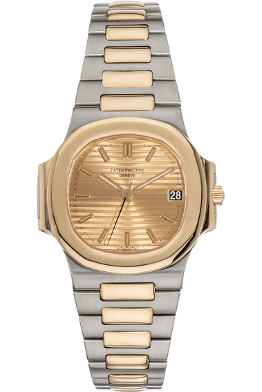 Nautilus Reference 3800 Yellow Gold and Stainless Steel Automatic