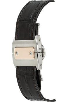 Santos 100 Rose Gold and Stainless Steel Automatic