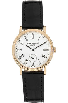 Calatrava Reference 7119 Yellow Gold Manual
