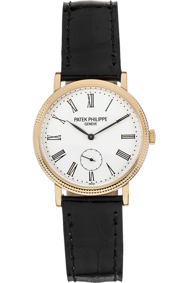 Pre Owned Patek Philippe Calatrava Reference 7119 Yellow Gold Manual