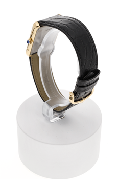 Tank Solo Yellow Gold and Stainless Steel Quartz