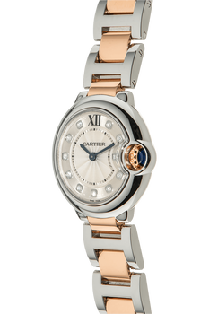 Ballon Bleu Rose Gold and Stainless Steel Quartz