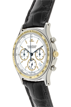 Heraion Chronograph Yellow Gold and Stainless Steel Quartz