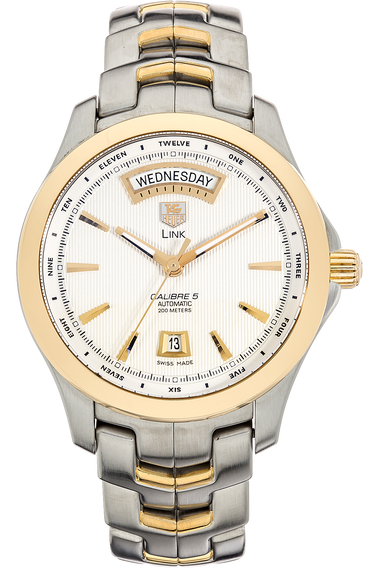 Link Day-Date Yellow Gold and Stainless Steel Automatic