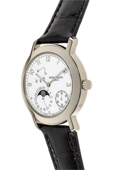 Moon Phase Power Reserve Reference 5055 White Gold Automatic