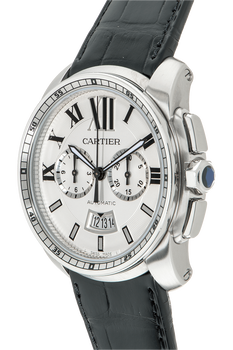 Calibre de Cartier Chronograph Stainless Steel Automatic