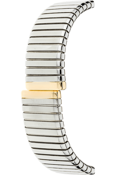 Tubogas Yellow Gold and Stainless Steel Quartz