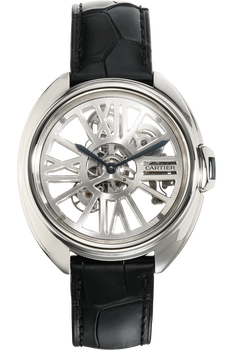 Cle Skeleton Palladium Automatic