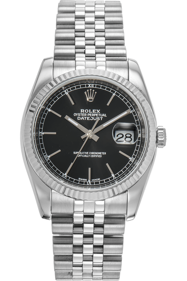 Datejust White Gold and Stainless Steel Automatic