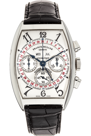 Master Calendar Magnum Chronograph Stainless Steel Automatic