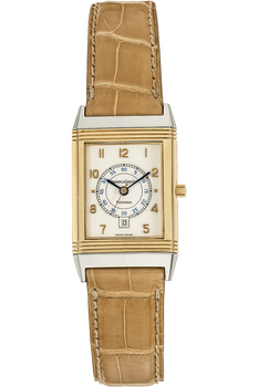 Reverso Date Yellow Gold and Stainless Steel Quartz