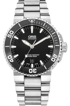 Aquis Date Stainless Steel Automatic