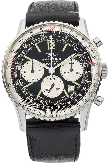Navitimer King Circa 1970s Stainless Steel Manual