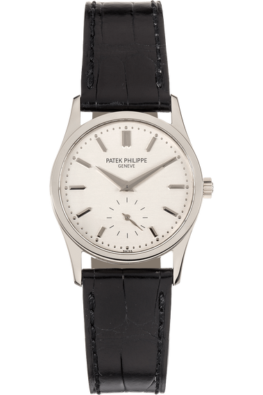 Calatrava Reference 3796 White Gold Manual