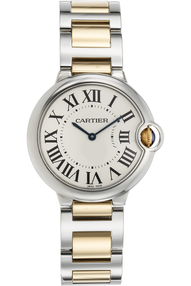 Ballon Bleu Yellow Gold and Stainless Steel Quartz