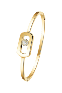 So Move Bangle in Yellow Gold Size M