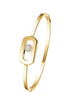 So Move Bangle in Yellow Gold Size M