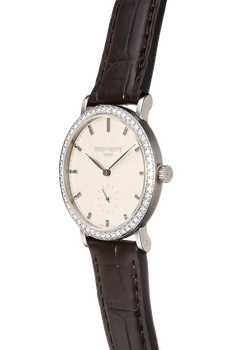 Calatrava Reference 7120 White Gold Manual