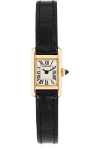 Tank Mini Yellow Gold Quartz