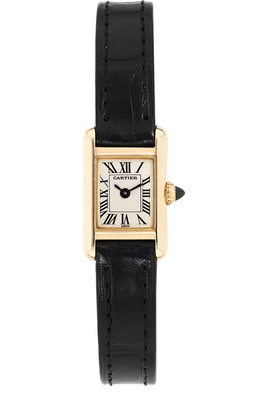 Tank Mini Yellow Gold Quartz